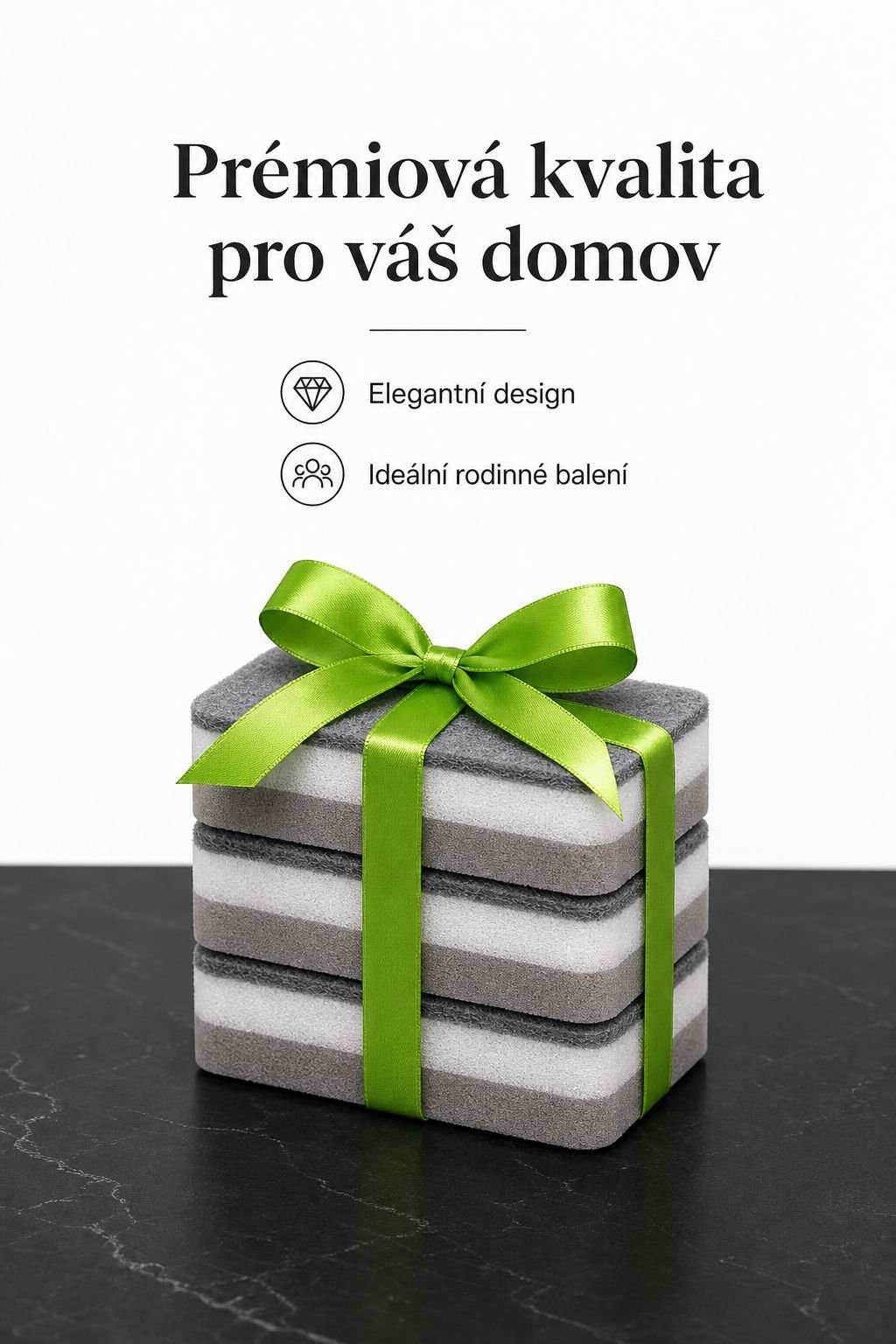 Praktická houbička na kuchyňské nádobí