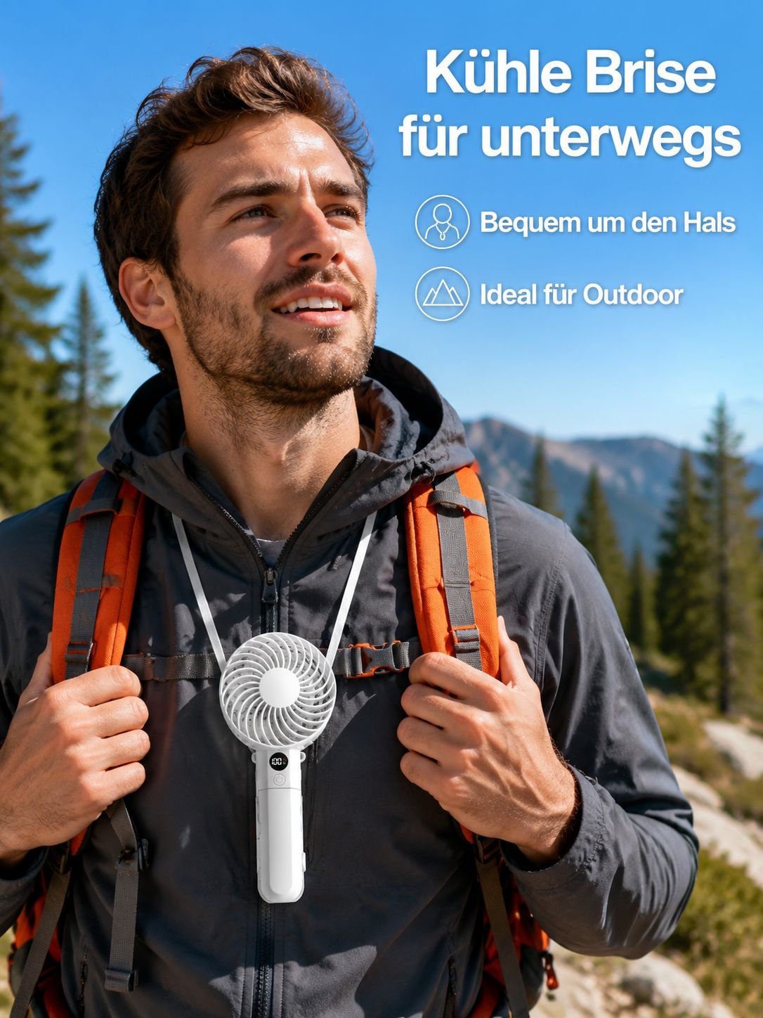Mini Ventilator für Outdoor-Aktivitäten