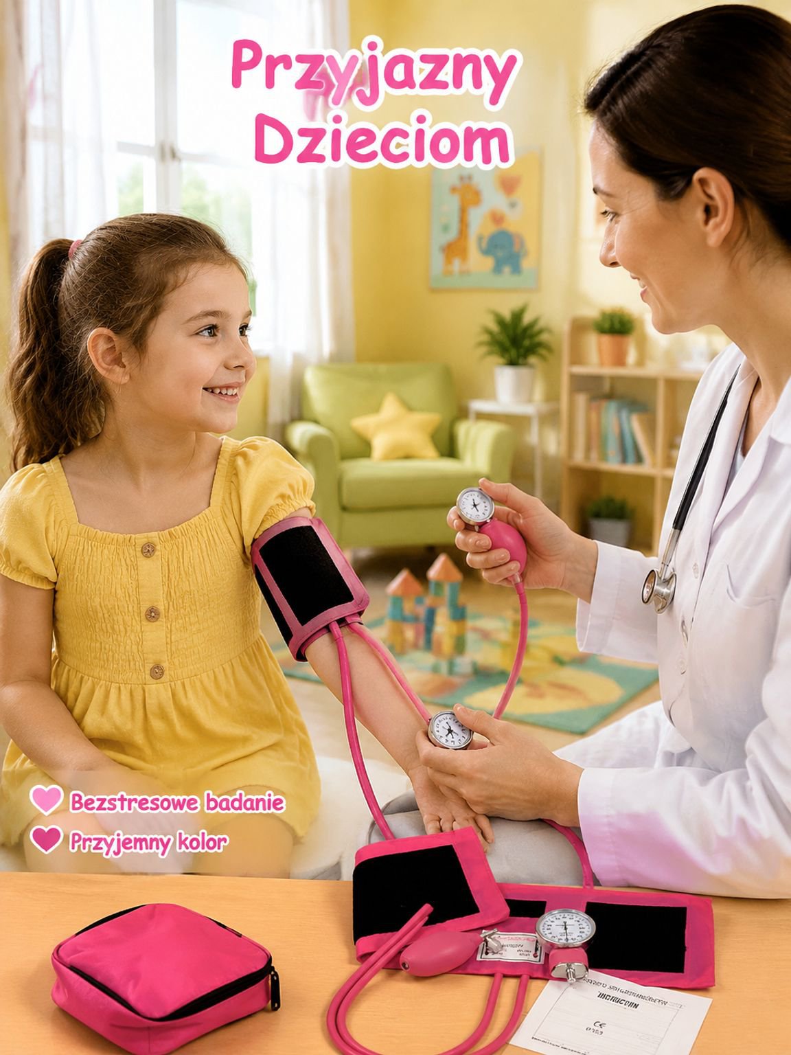 Dwugłowicowy stetoskop dla dorosłych