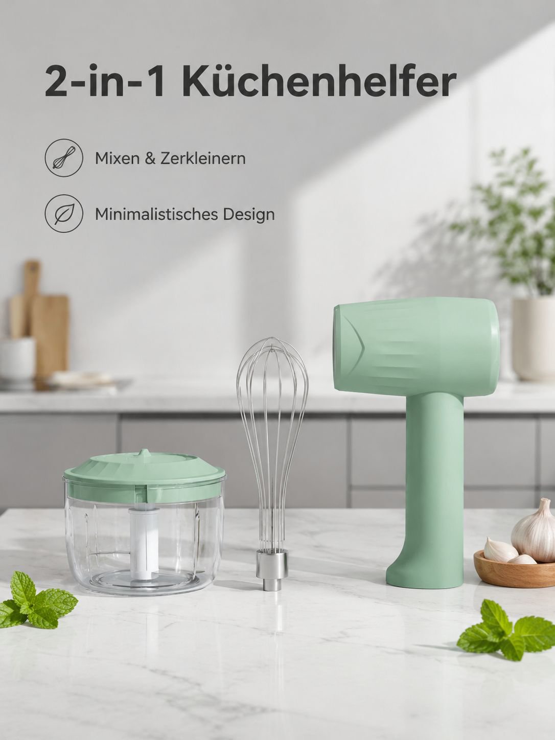 Elektrisches Rührgerät für die Küche