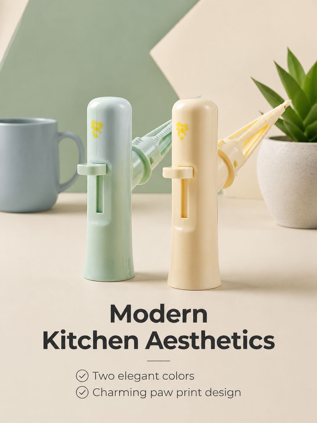 Rice Dispenser for Organized Kitchen Storage