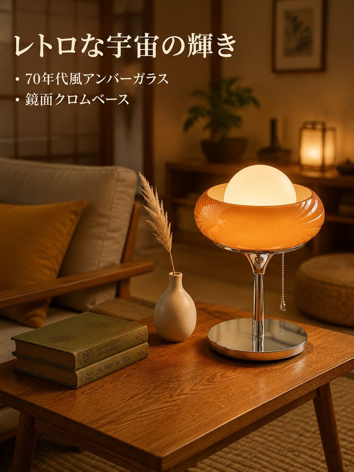 北欧レトロ中世風フロアランプ、リビングやソファに最適