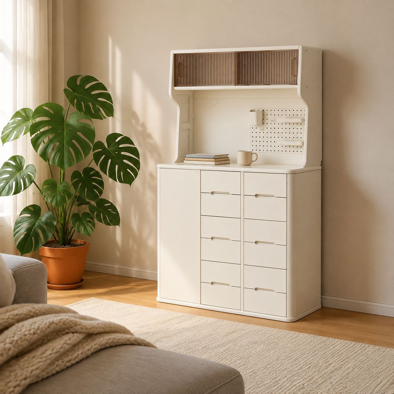 Caja organizadora para habitación infantil