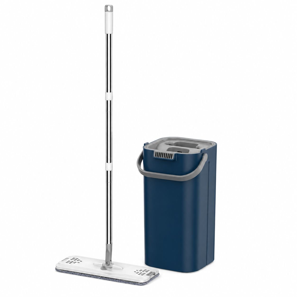 Home Cleaning Lazy Mop Set with Net Cloth