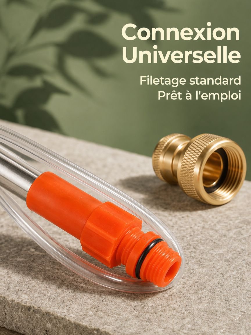 Accessoire agricole idéal pour le traitement des cultures et plantations