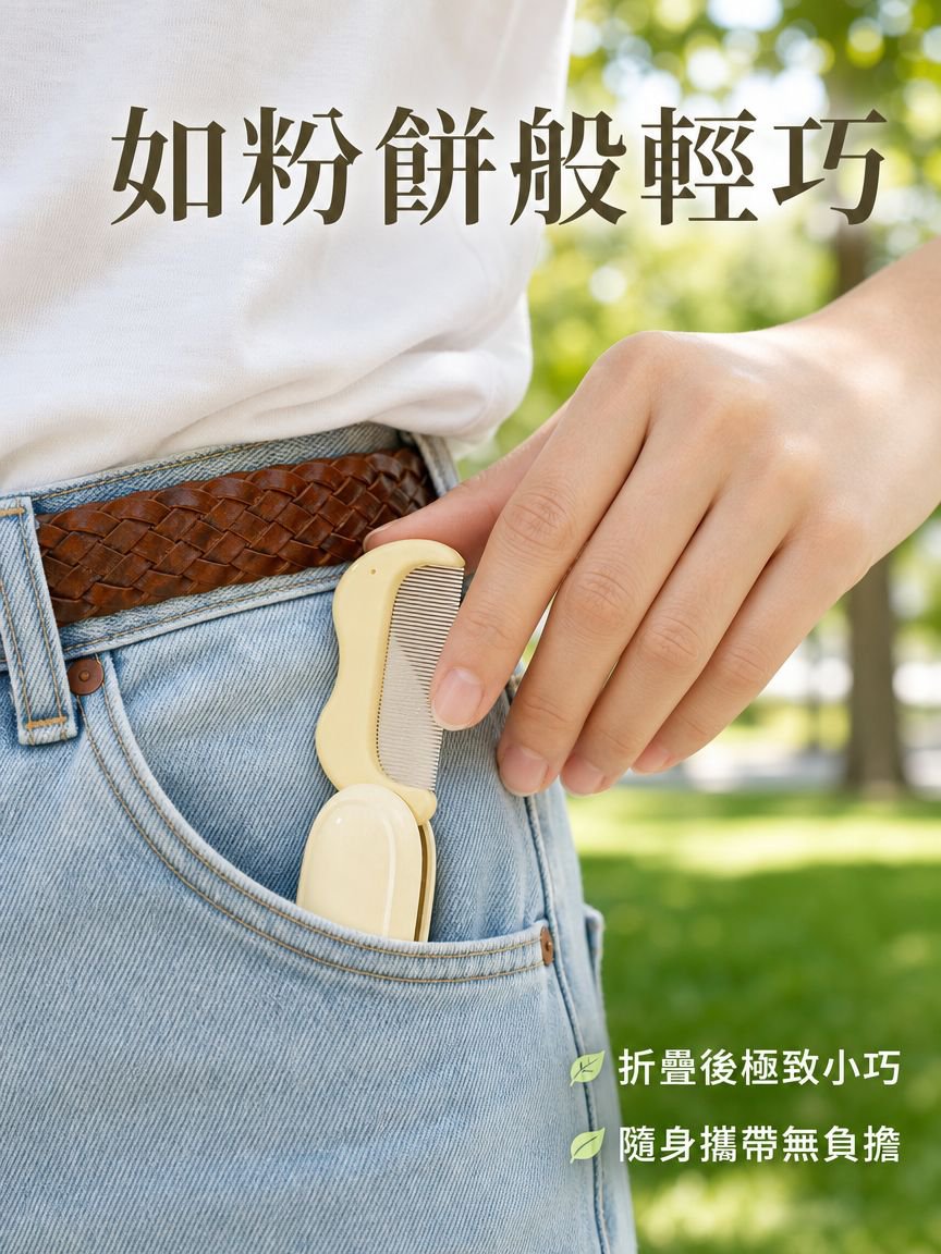 寵物折疊梳淚痕專用梳子