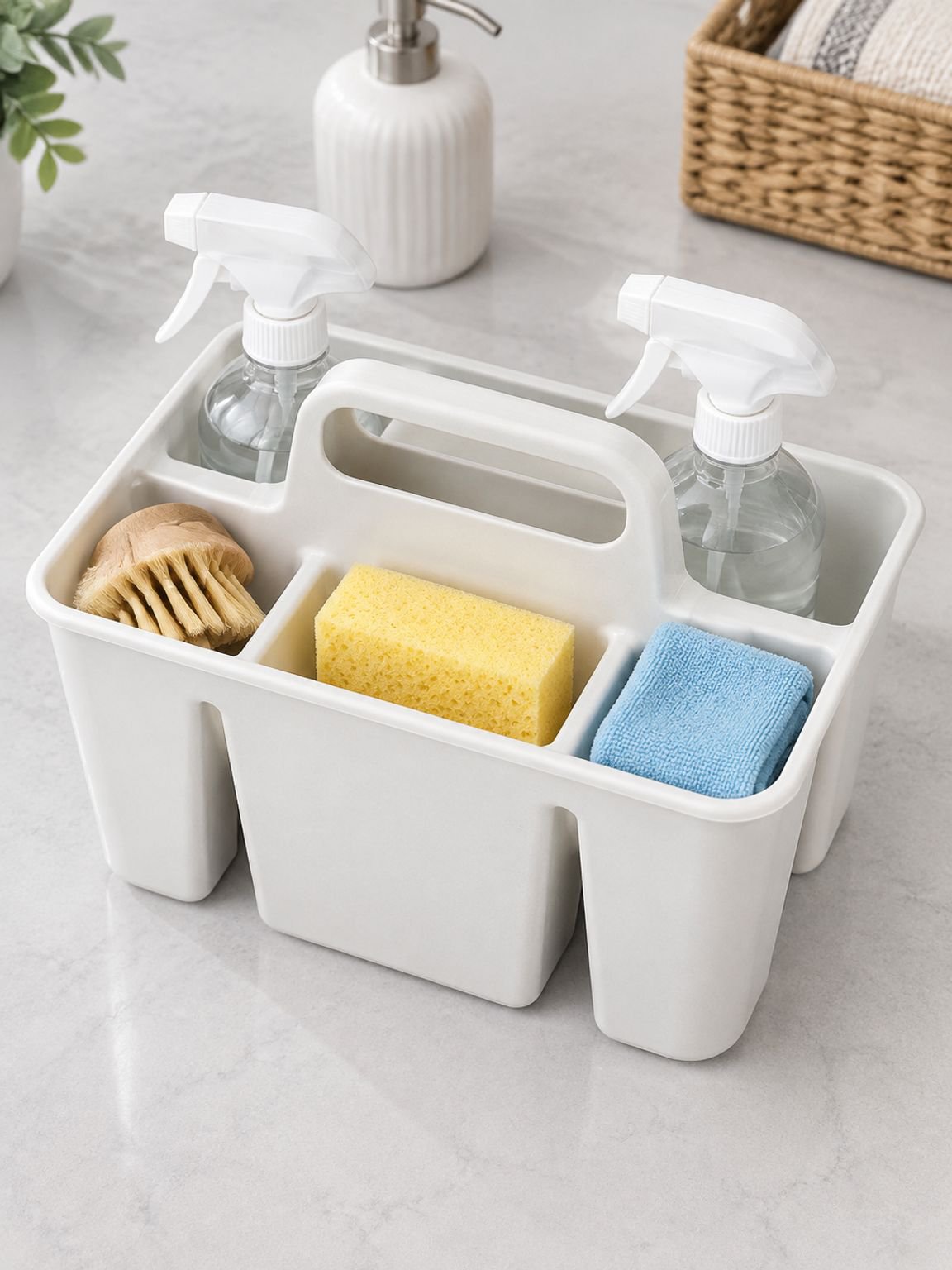 Portable Handheld Storage Cleaning Basket