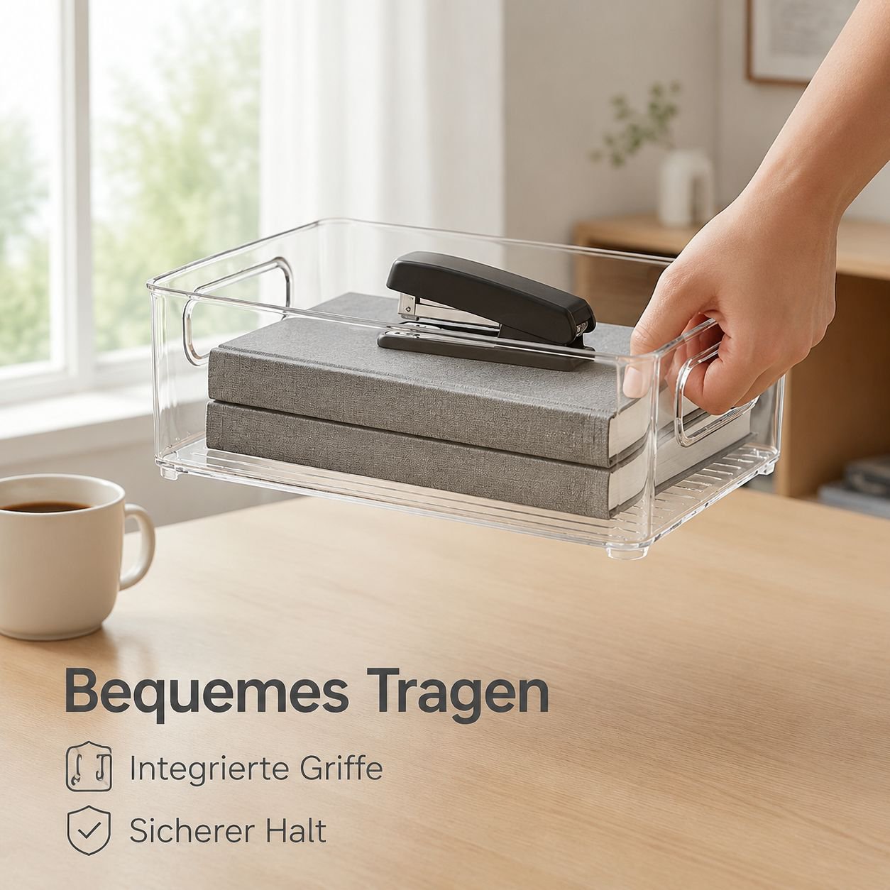 Acryl Schreibtisch-Organizer