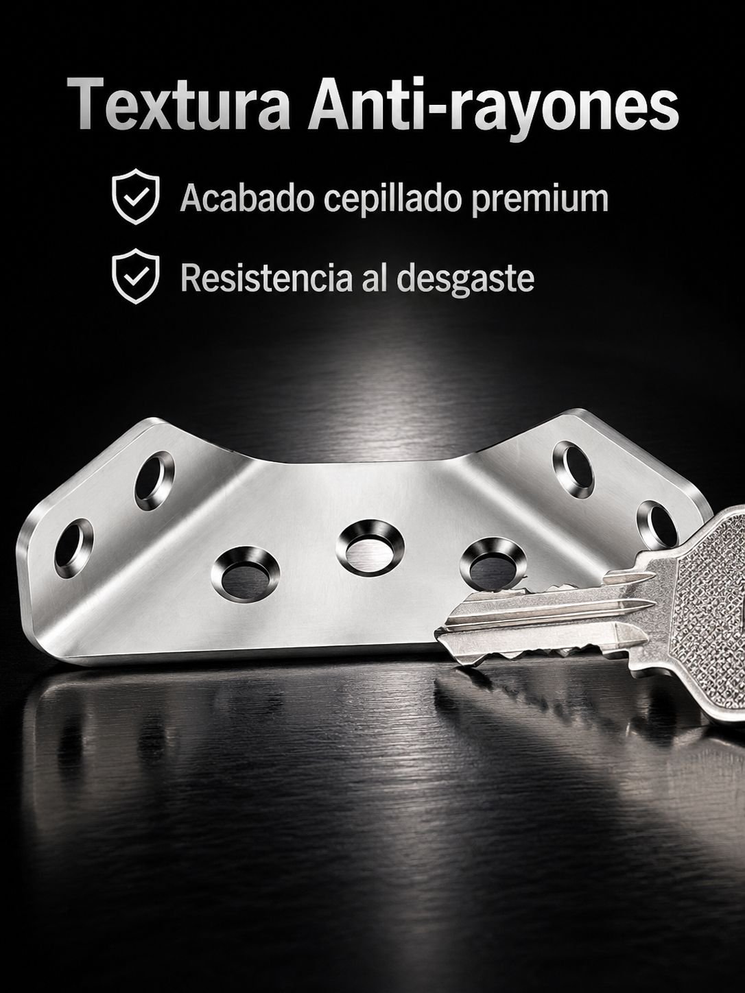 Diseño robusto de soporte L para fijación estable de estantes