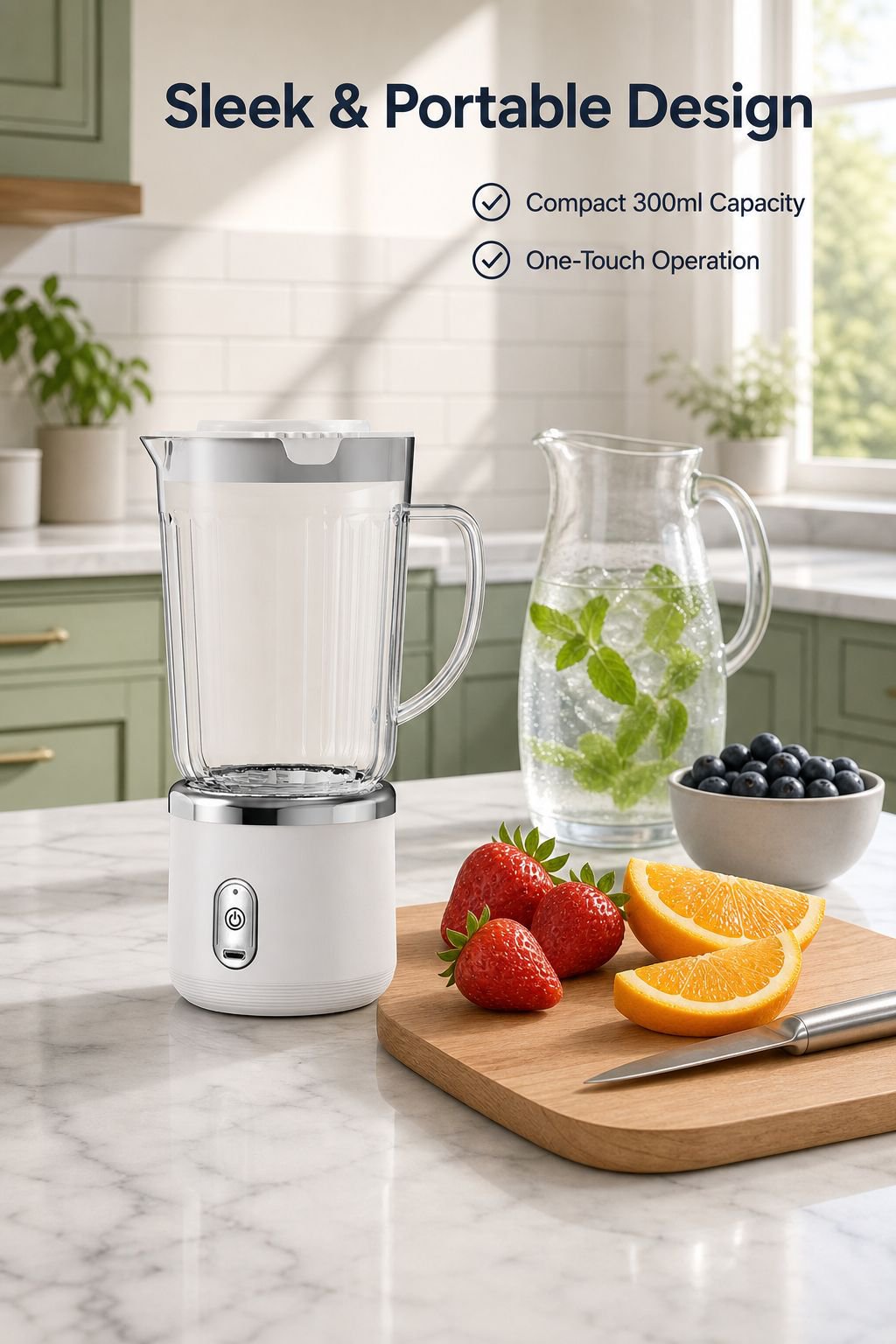 Electric juicer, small, multi-functional, portable juicer, high-speed blender