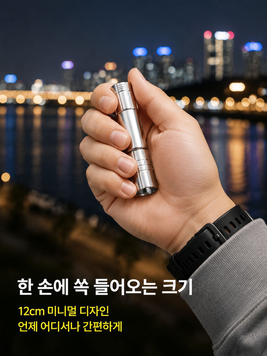 초강력 알루미늄 합금 손전등