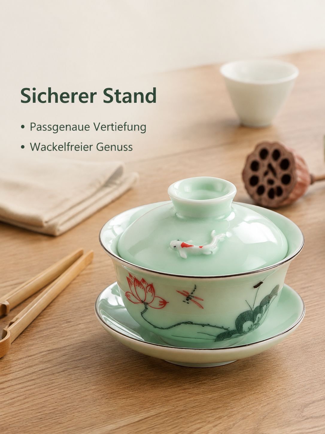 Traditionelle asiatische Teetasse