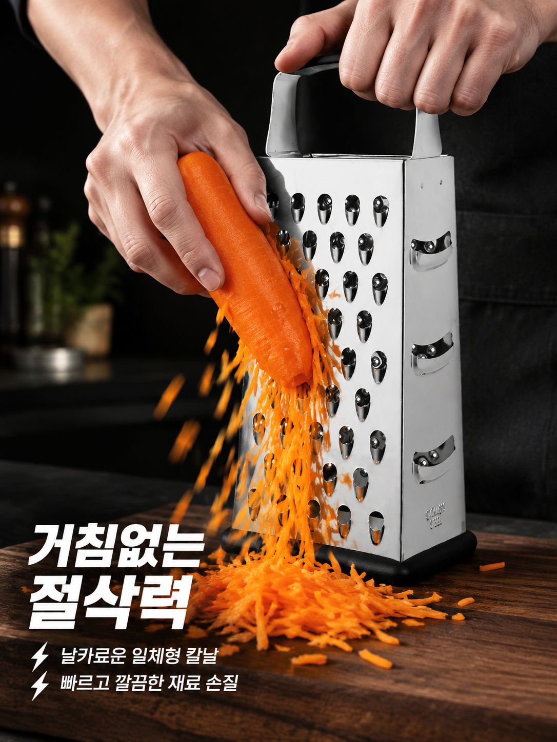 4면 스테인리스 다기능 강판
