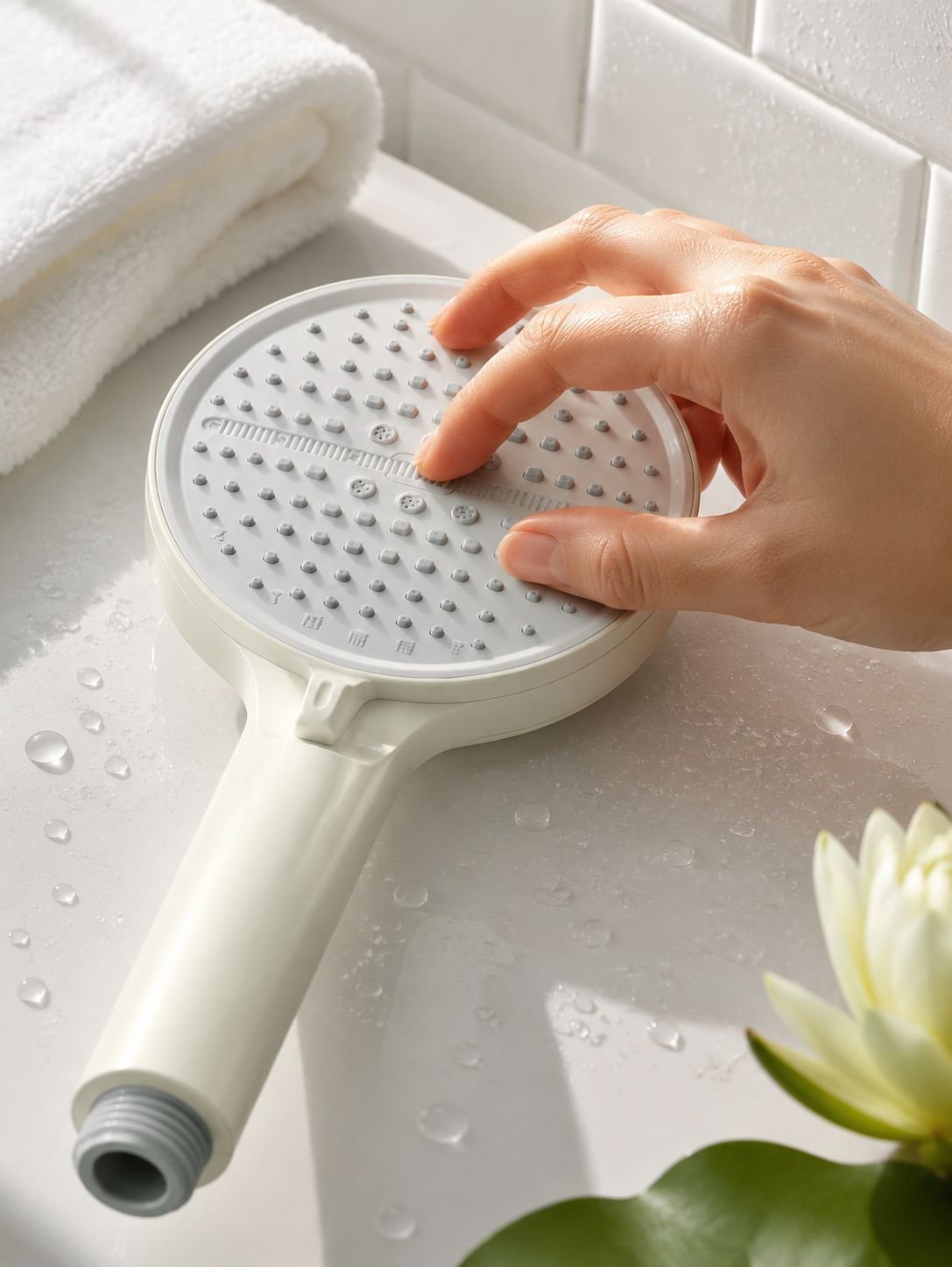 Regadera de Alta Presión Especial para Calentador de Agua