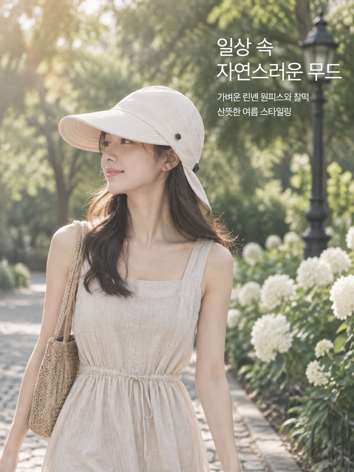 다기능 자외선 차단 썬캡 