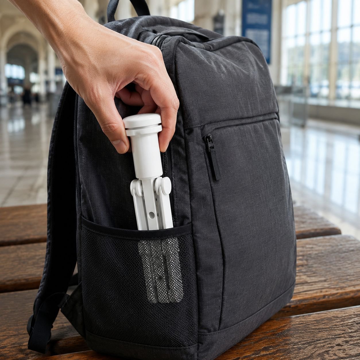 Rangement de vêtements facile pour voyageurs