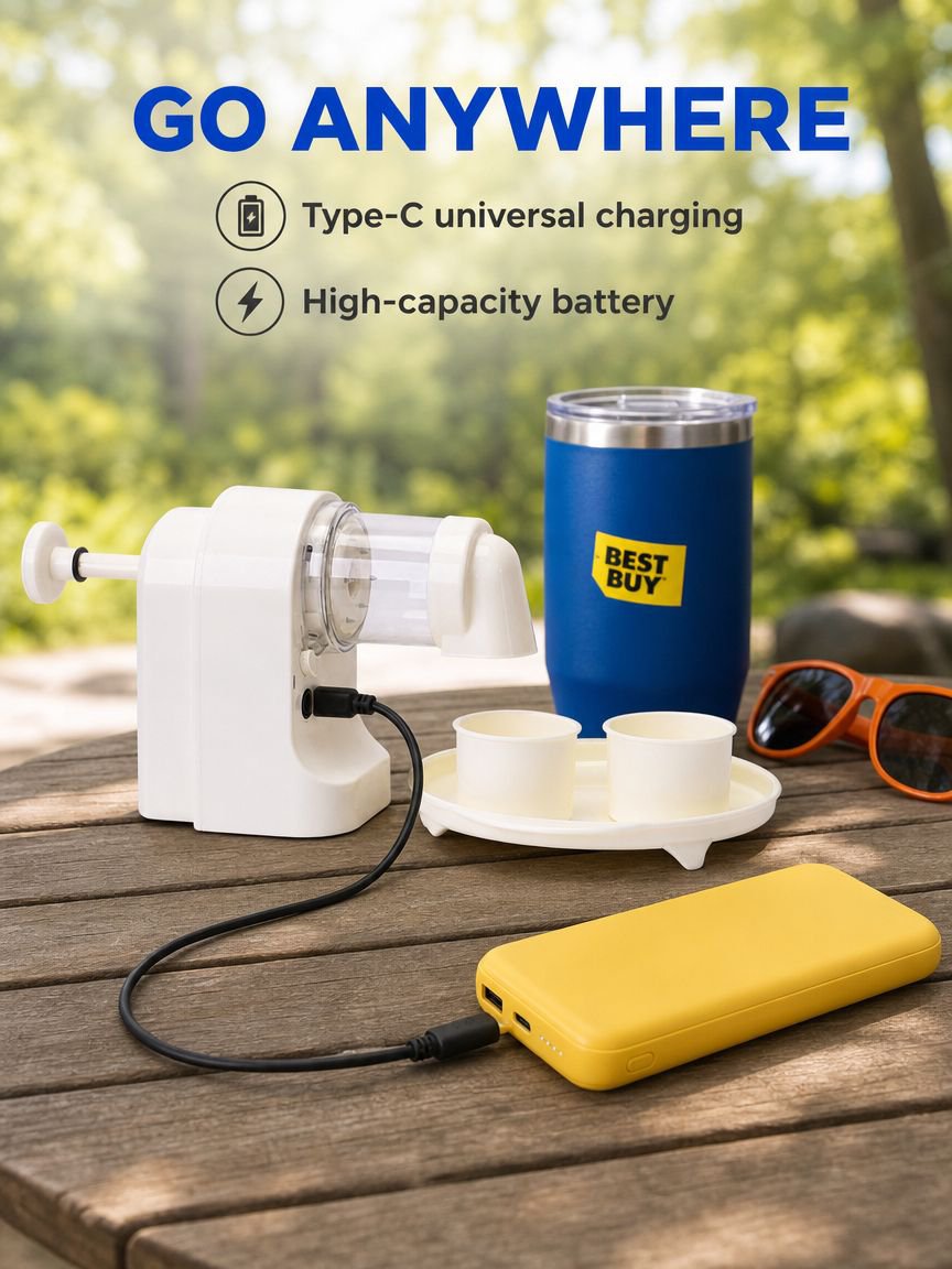 Easy to clean automatic shaved ice appliance