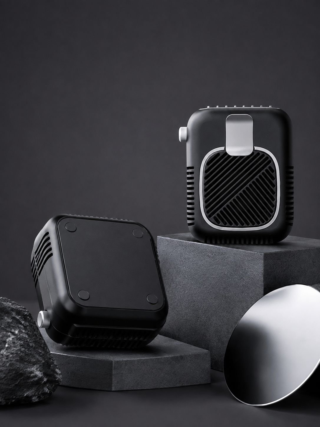 Portable Waist-Mounted Fan