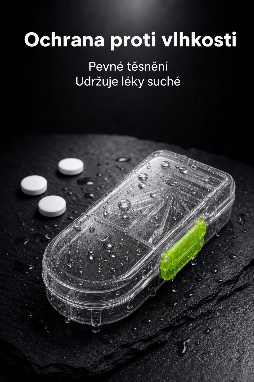 Lékový box pro snadné dávkování
