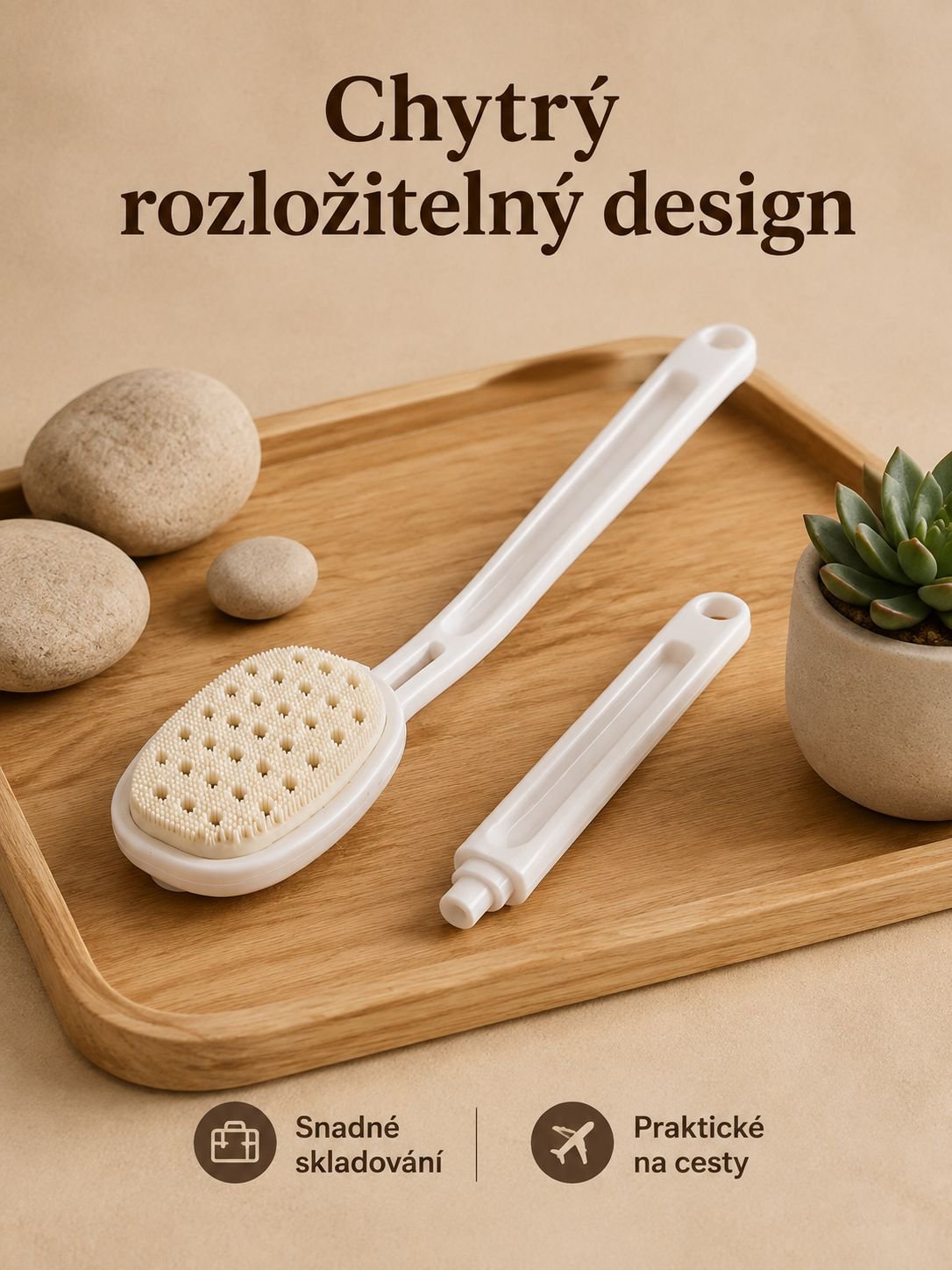 Kartáč na mytí zad