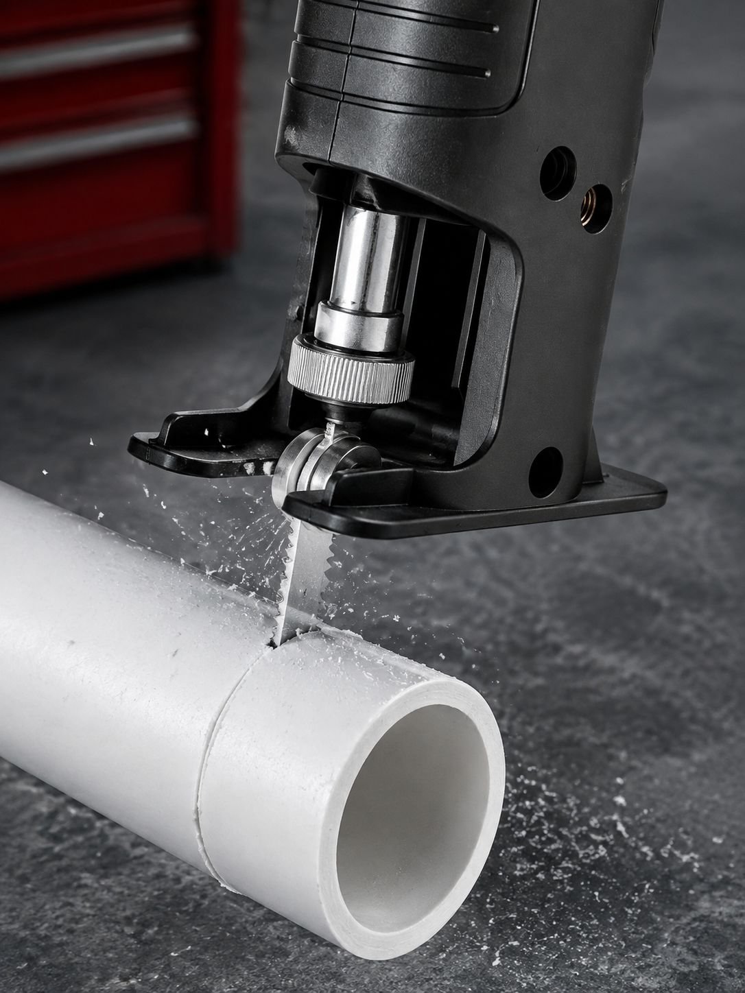 Home improvement tool: drill to saw converter