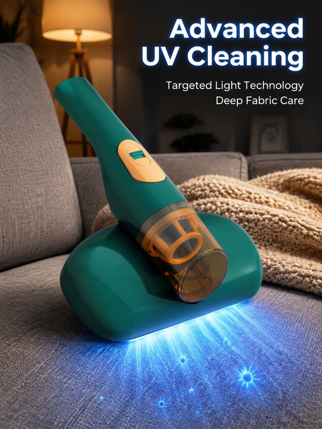 Household Mite Remover UV Sterilizer High Power Vacuum Cleaner