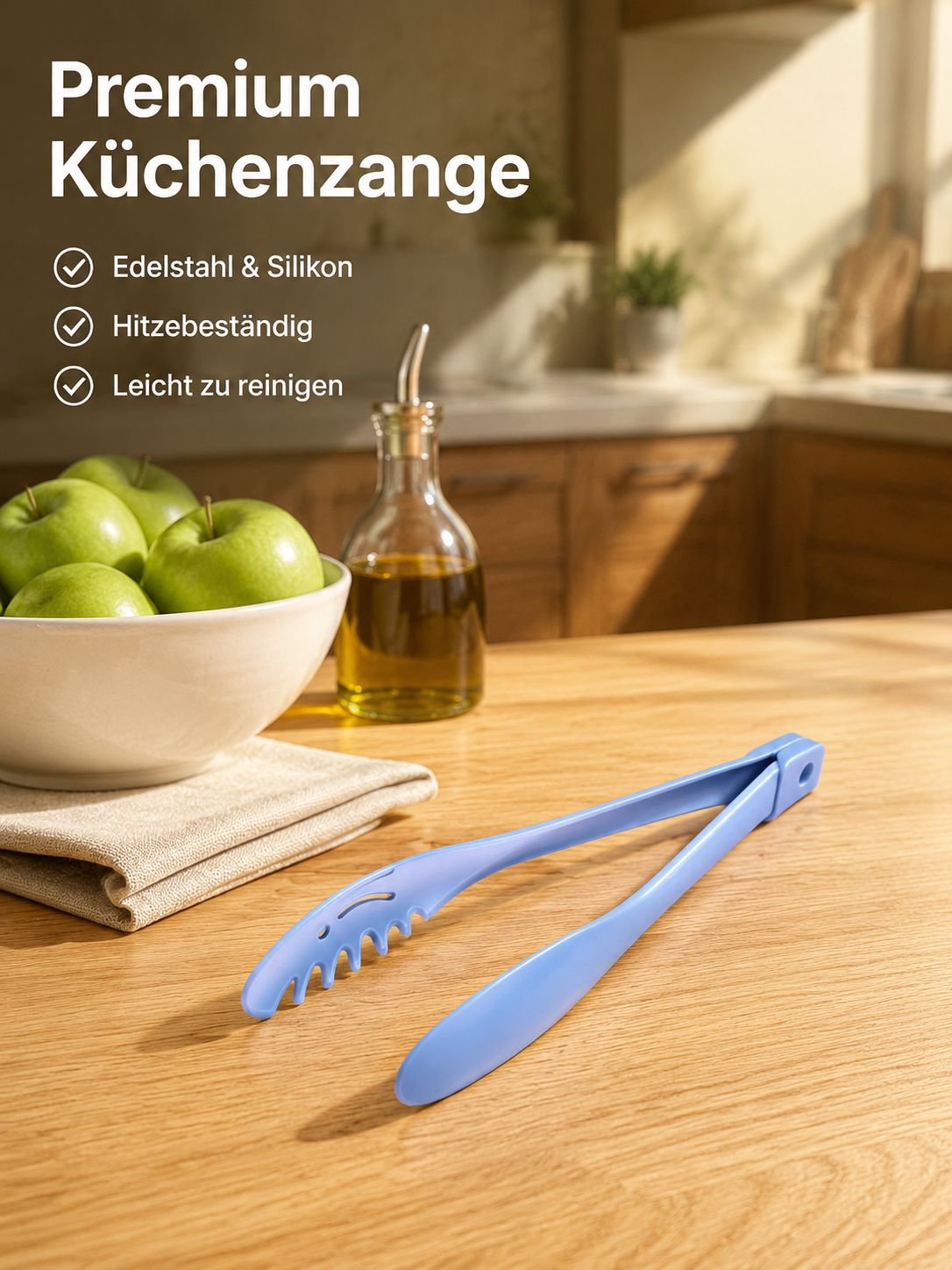 Multifunktionale Lebensmittelzange
