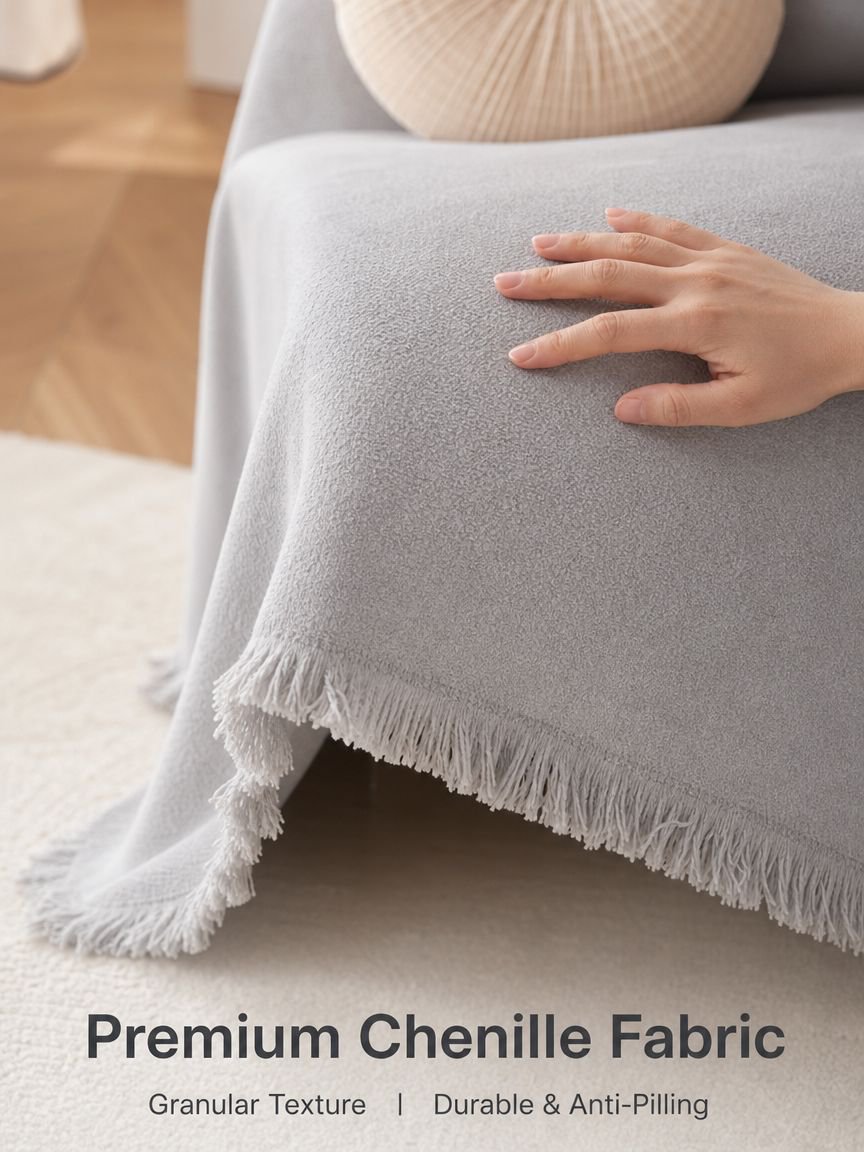 Waterproof, stain-resistant, and cat-scratch-resistant sofa cover