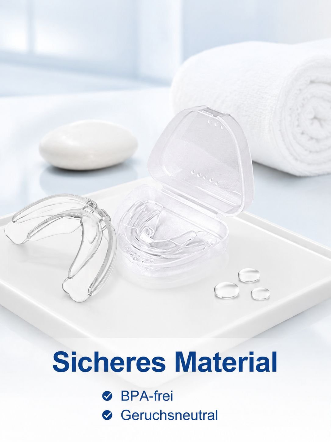 Anti-snoring mouth guards, anti-snoring, anti-teeth grinding, smooth breathing, anti-snoring mouth g