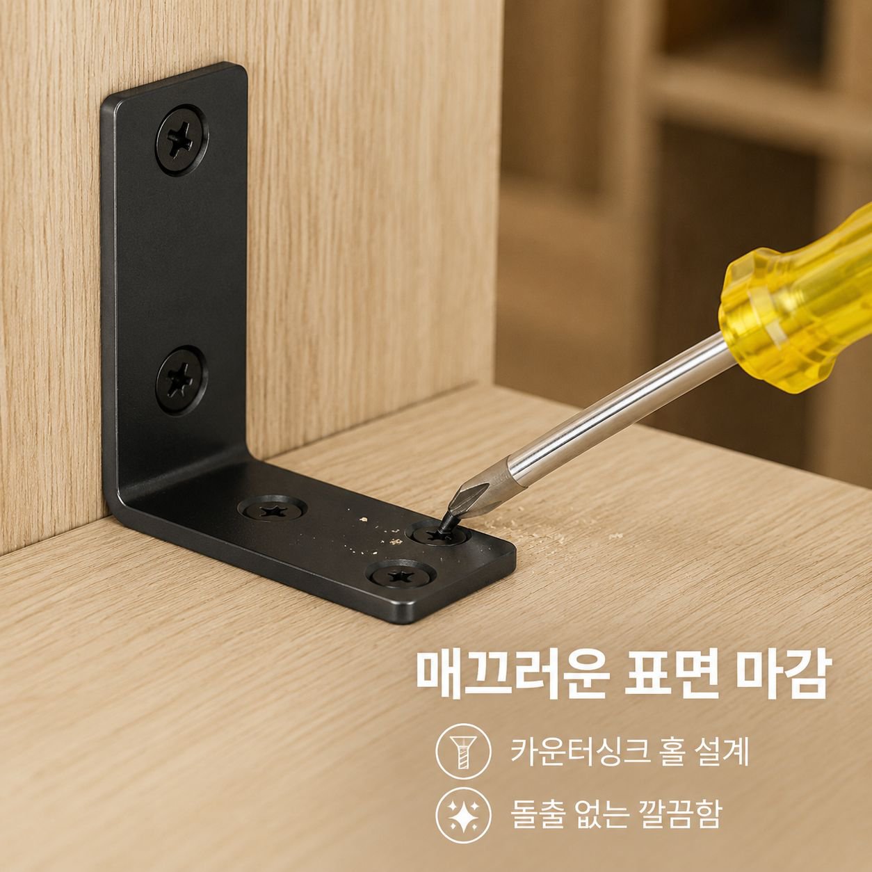 선반 받침용 스테인리스 직각 고정 브래킷