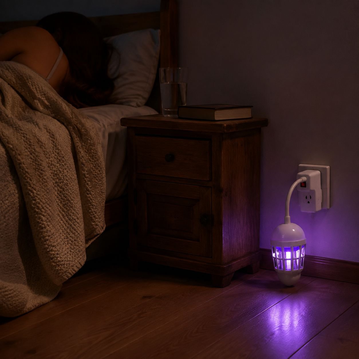 Lámpara LED inteligente antimosquitos de alta eficiencia
