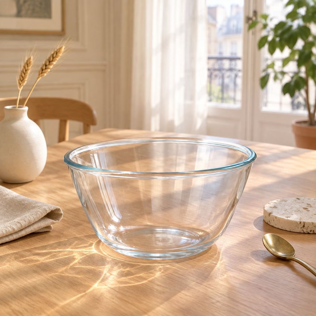 Set de vaisselle en bols en verre