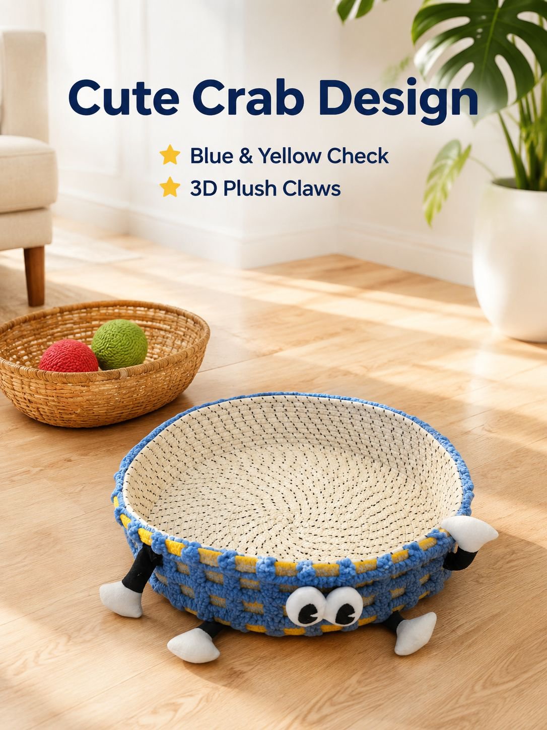 Cotton Rope Cat Scratcher Suitable for All Seasons