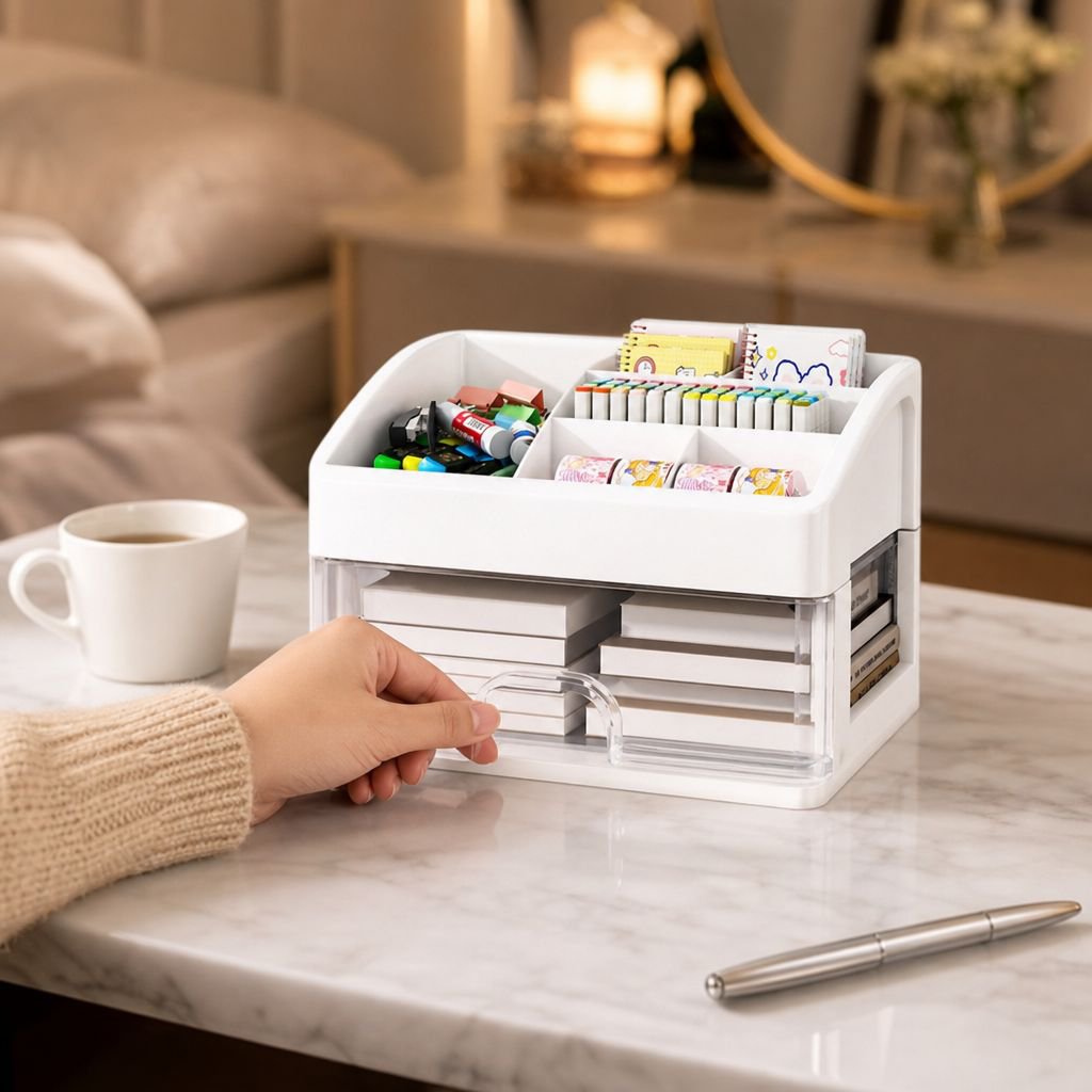 Organisateur de bureau à plusieurs tiroirs