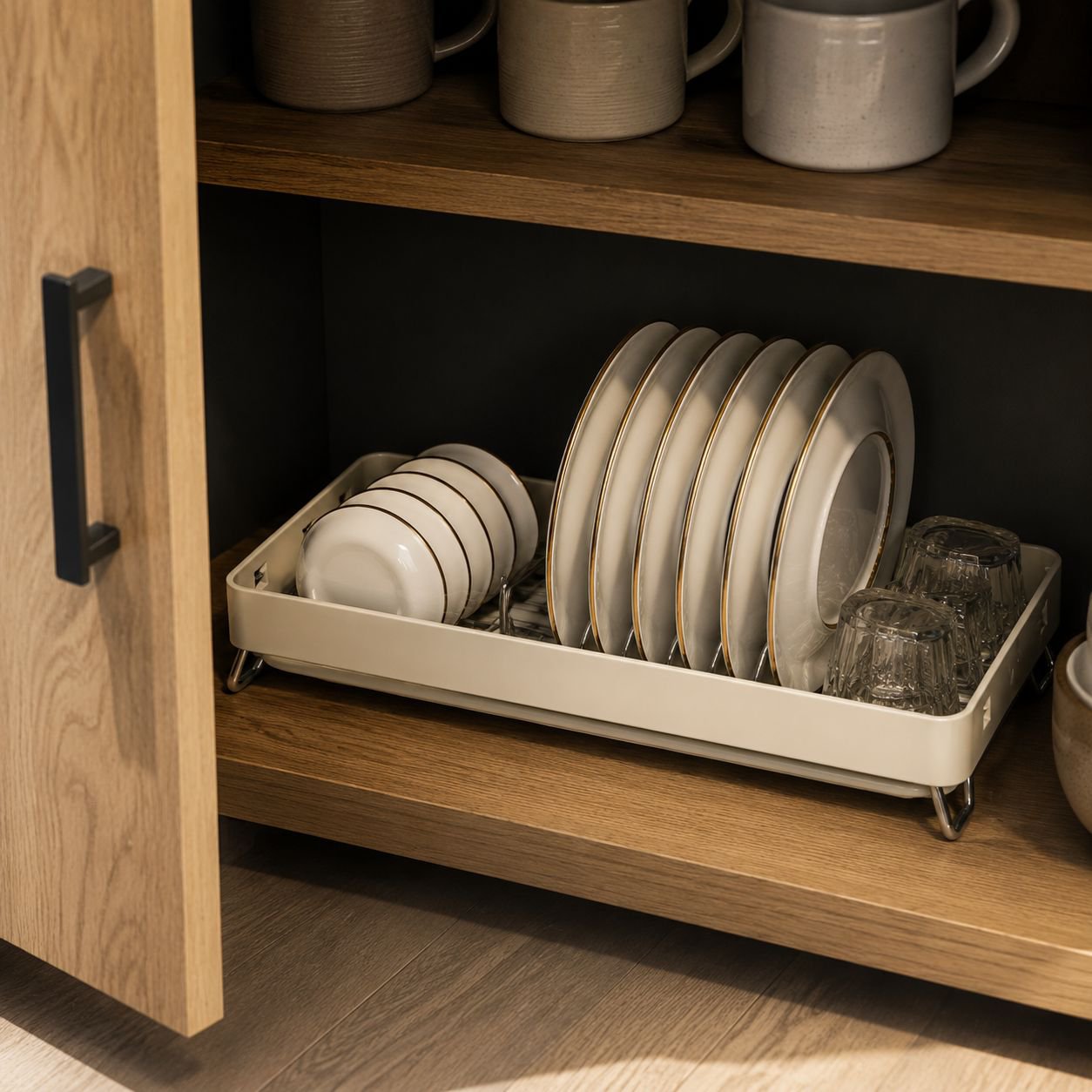 Stainless Steel Sink Dish Rack for Drying and Storage