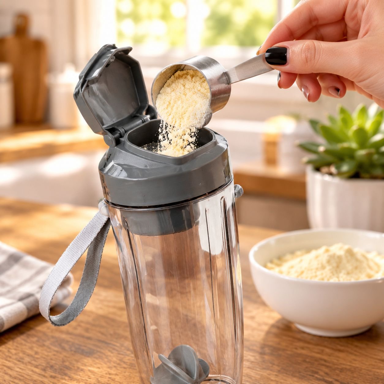 Portable Mixing Cup