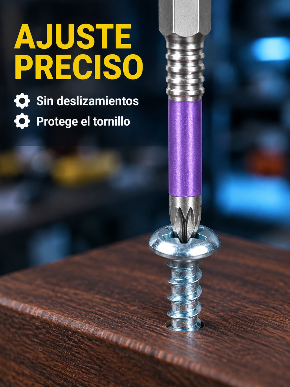 Cabezales de repuesto para destornillador