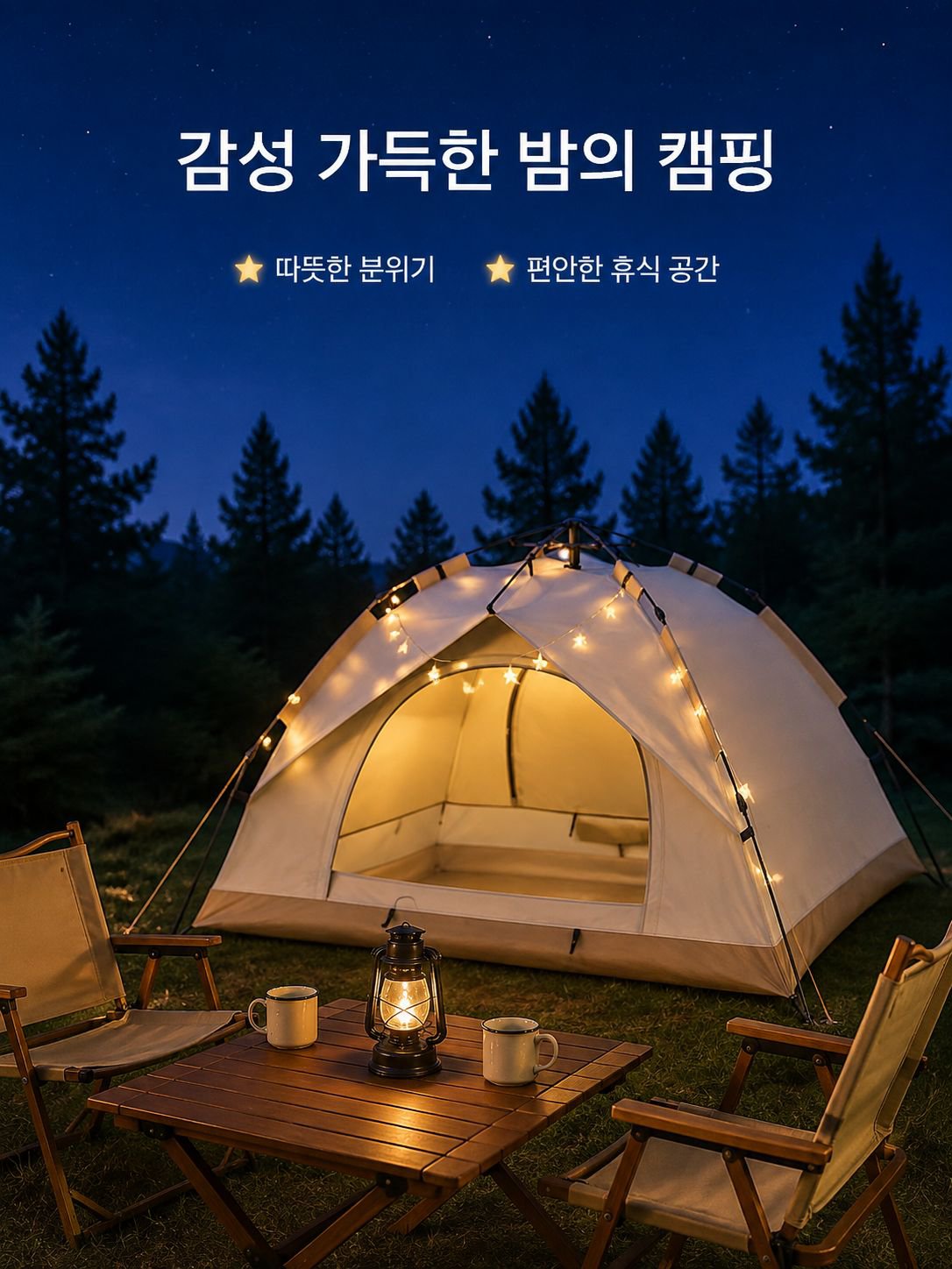 방풍 야외 캠핑 텐트 세트