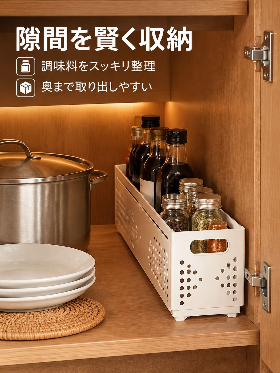 日本風多機能分類整理ボックス