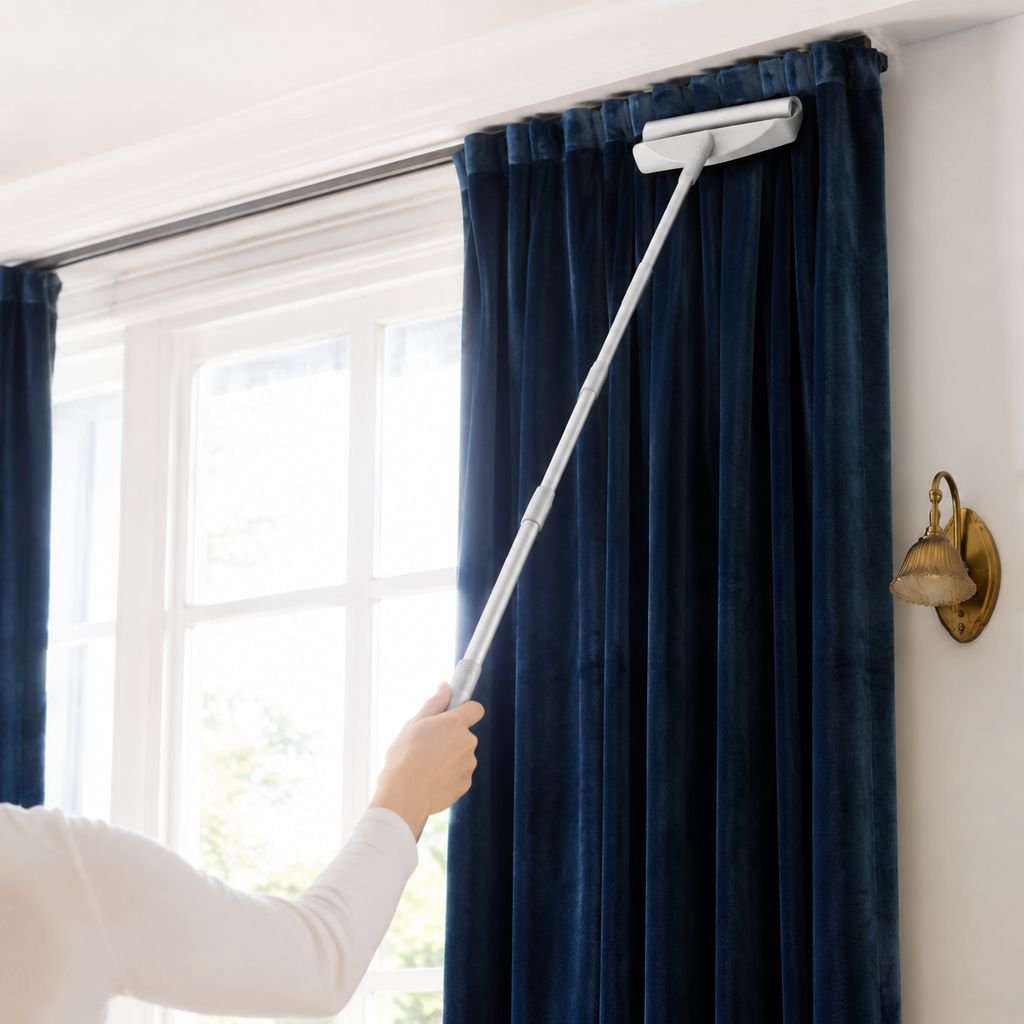 Extendable Handle Portable Lint Roller, Tear-off Dust Remover