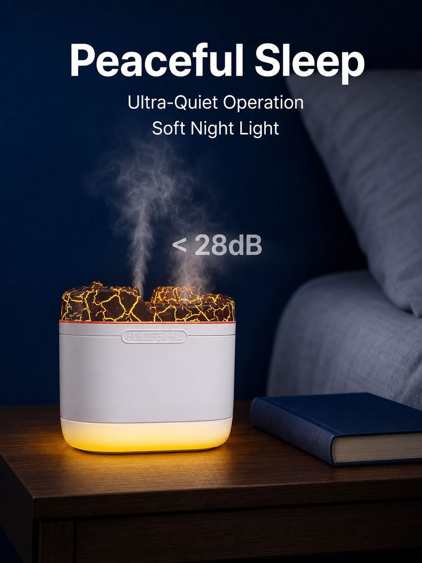 Flame Effect & Multi-Functional Design