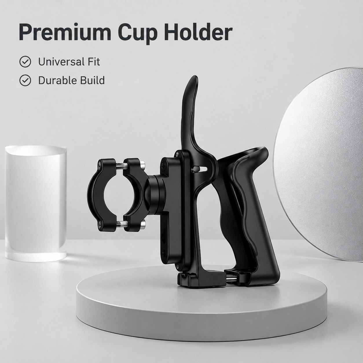 Motorcycle Bicycle Cage Cup Holder Mount