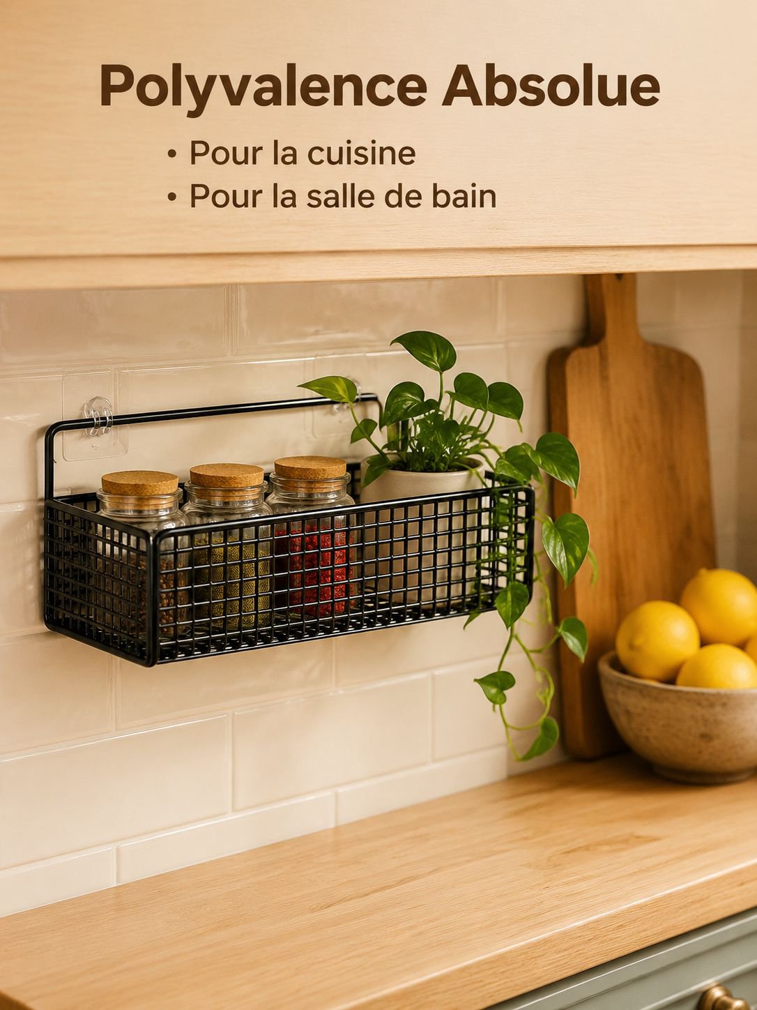 Étagère de salle de bain