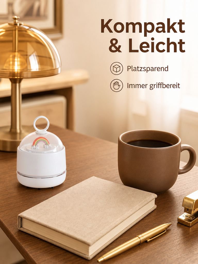 Mini Handstaubsauger für den Schreibtisch