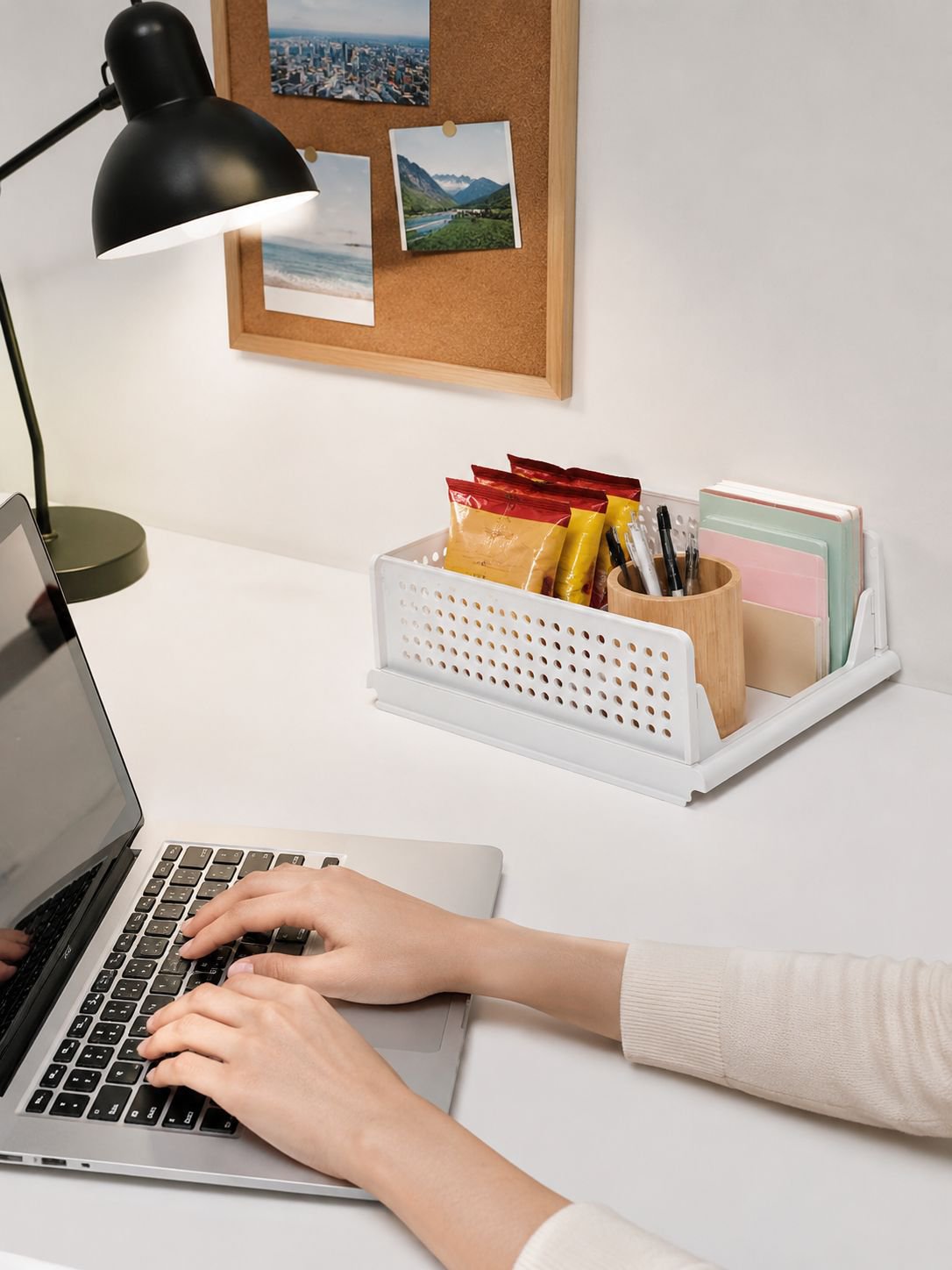 Almacenamiento plegable y apilable para cualquier habitación