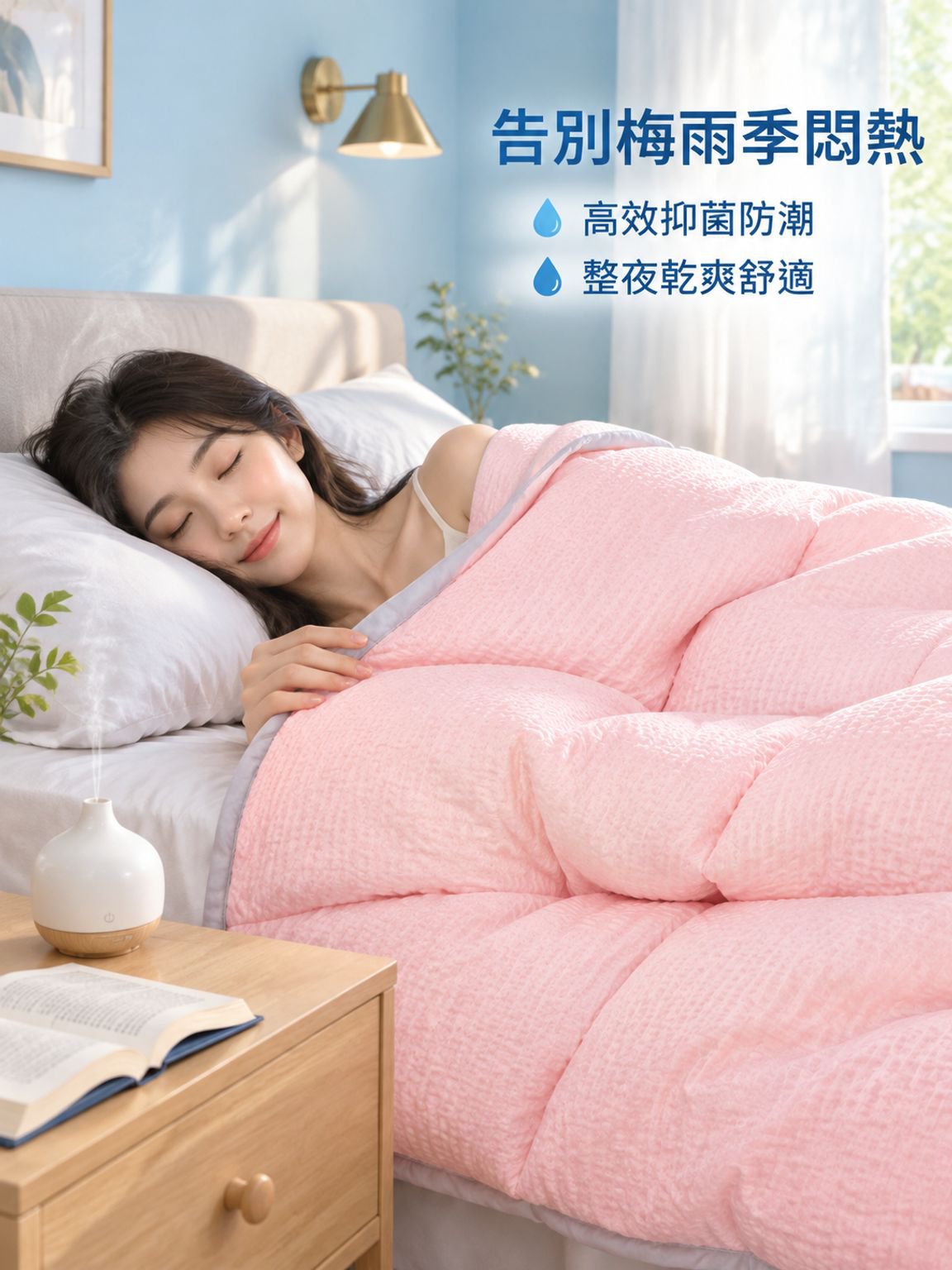 純棉抑菌被子