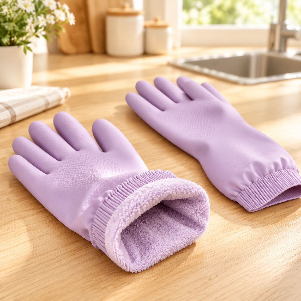 Damen Küchenhandschuhe rutschfest für sicheren Halt