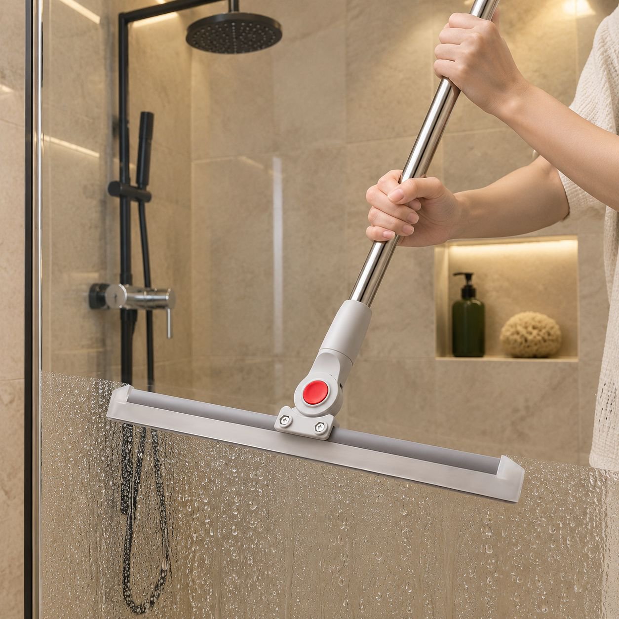 Multipurpose Silicone Squeegee for Balcony and Bathroom