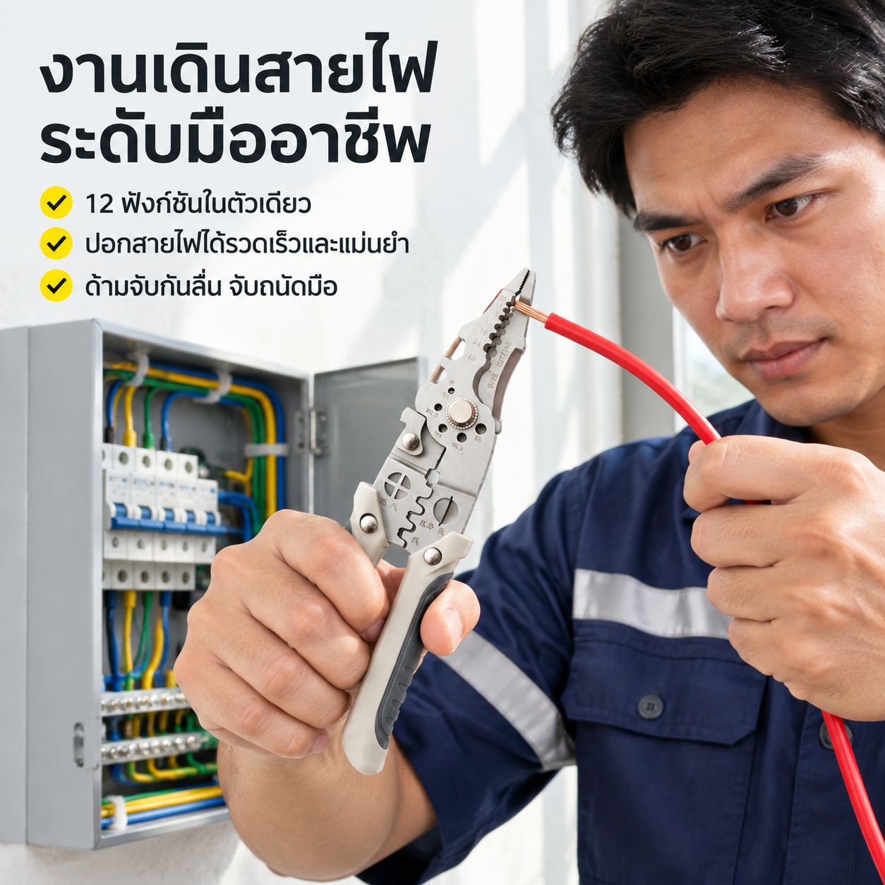 เครื่องมือตัดสายไฟแบบอเนกประสงค์