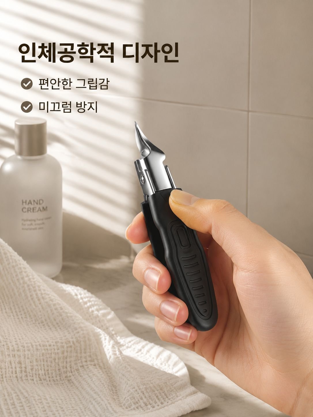 올인원 스테인레스 스틸 손톱깎이 줄칼 발톱손질공구 초날기 롱팁 손톱깍이